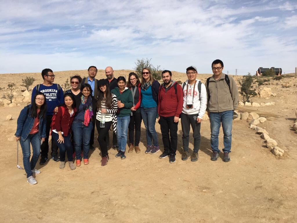 Group Photo in the Desert