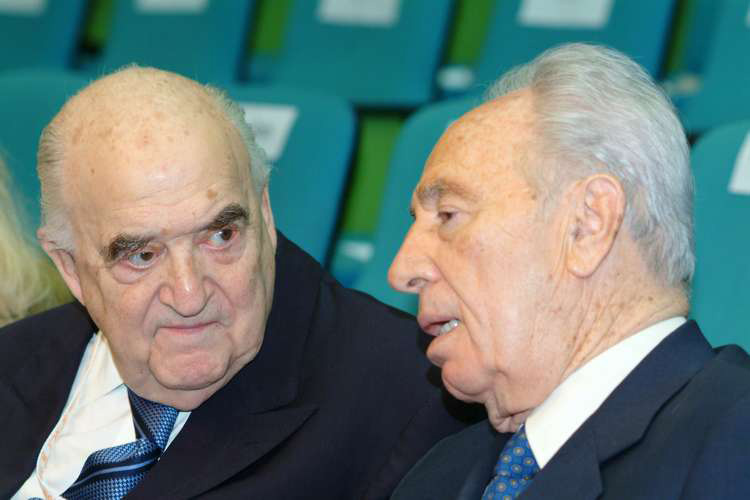 George with Peres.jpg