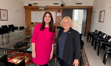Prof. Aharonson-Daniel and Prof. Gabriella Pasi